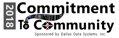 Dallas Data Systems Inc., - Commitment to Community Logo